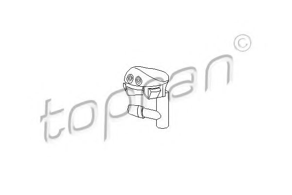 Форсунка омывателя TOPRAN 202 406
