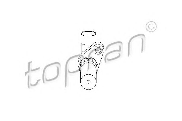 Датчик положения коленвала, распредвала TOPRAN 207 067