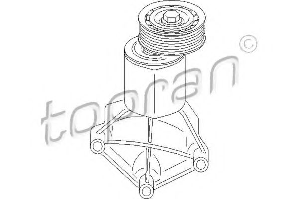 Натягувач ременя TOPRAN 302 164