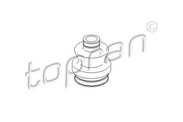 Пыльник ШРУСА TOPRAN 400 737