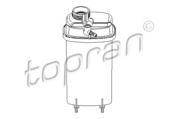 Расширительный бачок TOPRAN 500 791