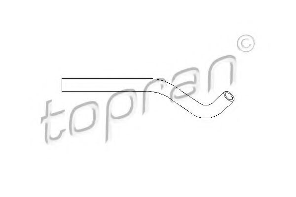 Шланг гидроусилителя TOPRAN 501 556