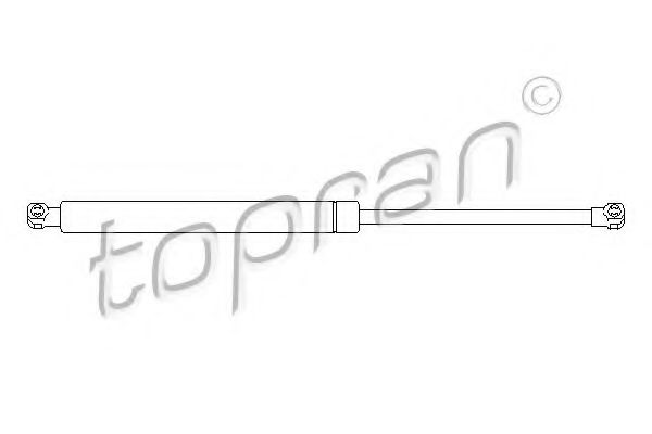Газовая пружина, крышка багажник TOPRAN 700 709