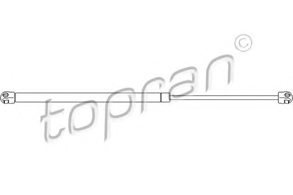 Газовая пружина, крышка багажник TOPRAN 700 705