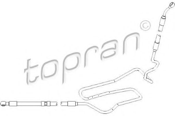 Шланг гидроусилителя TOPRAN 113 358