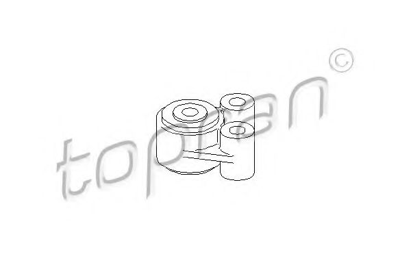 Подушка КПП TOPRAN 304 015