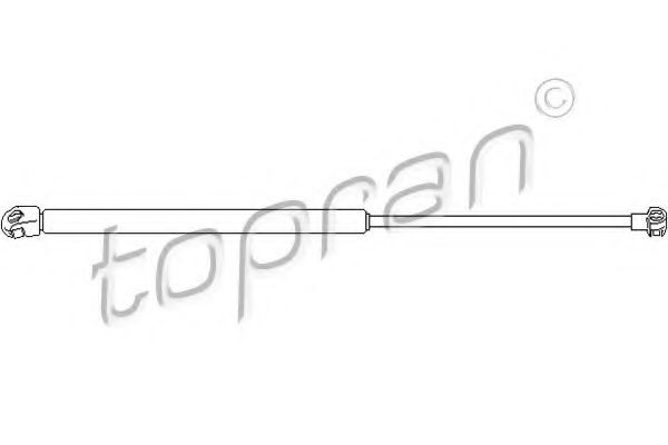 Газовая пружина, капот TOPRAN 113 526