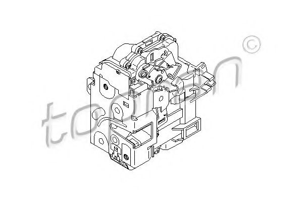 Замок двери TOPRAN 113 509