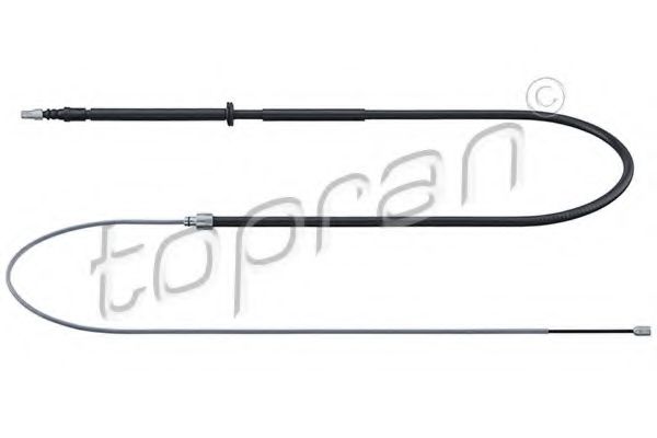 Трос ручника TOPRAN 701 508