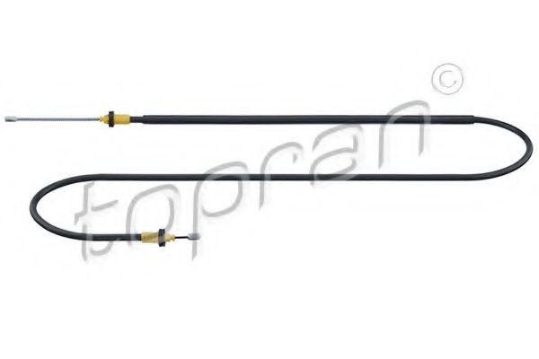 Трос ручника TOPRAN 701 502