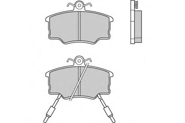 Тормозные колодки E.T.F. 12-0339