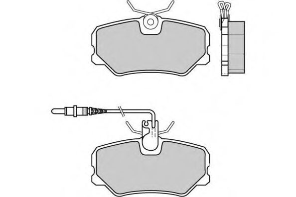 Тормозные колодки E.T.F. 12-0379
