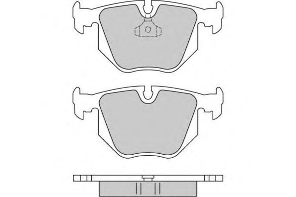 Тормозные колодки E.T.F. 12-0652
