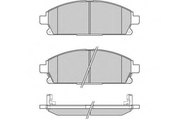 Тормозные колодки E.T.F. 12-0968