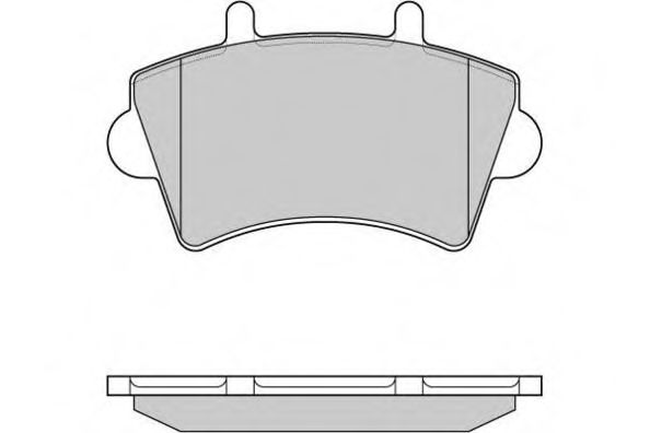 Гальмівні колодки E.T.F. 12-0975
