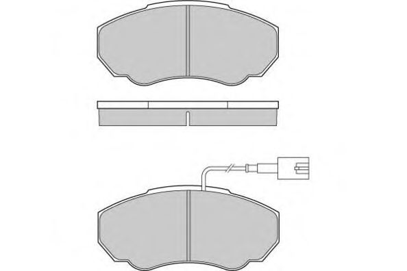 Тормозные колодки E.T.F. 12-0997