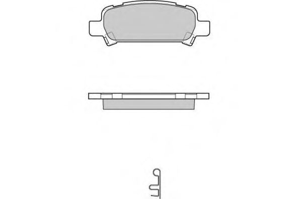 Тормозные колодки E.T.F. 12-1056