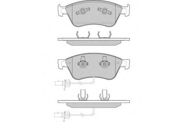 Гальмівні колодки E.T.F. 12-1137