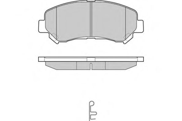 Тормозные колодки E.T.F. 12-1321