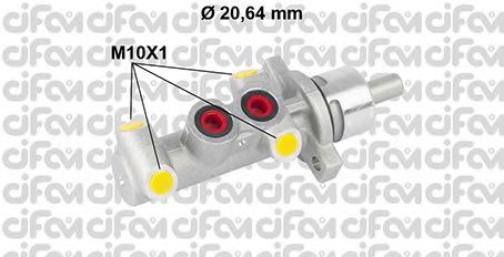 Главный тормозной цилиндр CIFAM 202-805