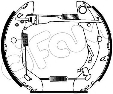 Тормозные колодки CIFAM 151-434