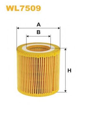 Масляный фильтр WIX FILTERS WL7509