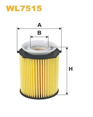 Масляный фильтр WIX FILTERS WL7515