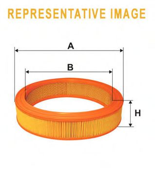 Воздушный фильтр WIX FILTERS WA6484