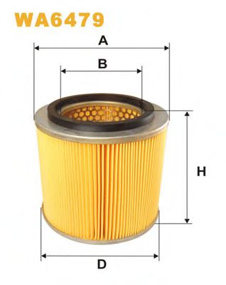 Повітряний фільтр WIX FILTERS WA6479