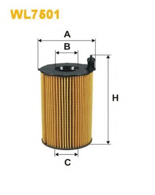 Масляный фильтр WIX FILTERS WL7501