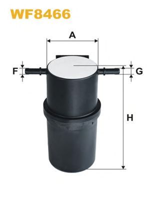 Топливный фильтр WIX FILTERS WF8466