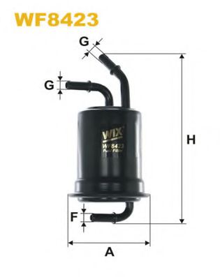 Топливный фильтр WIX FILTERS WF8423