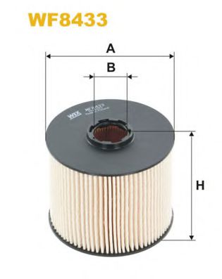 Топливный фильтр WIX FILTERS WF8433