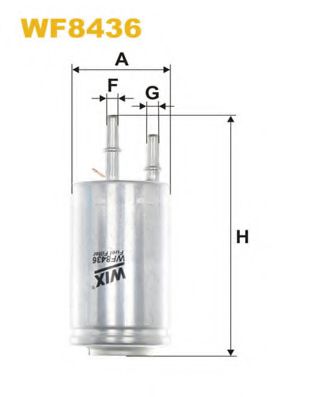 Топливный фильтр WIX FILTERS WF8436