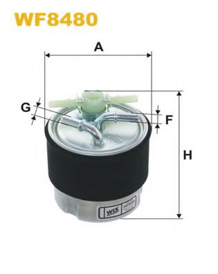Паливний фільтр WIX FILTERS WF8480