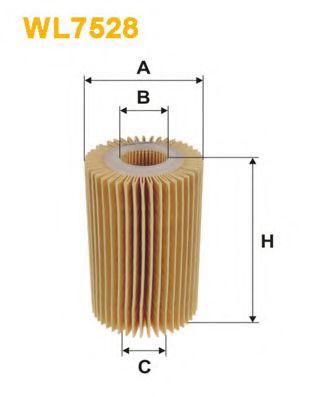 Масляный фильтр WIX FILTERS WL7528