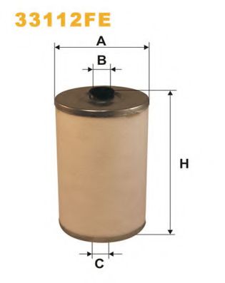 Топливный фильтр WIX FILTERS 33112FE