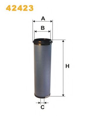 Фильтр добавочного воздуха WIX FILTERS 42423