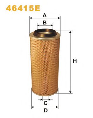 Воздушный фильтр WIX FILTERS 46415E
