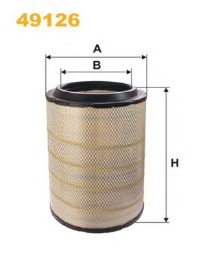 Повітряний фільтр WIX FILTERS 49126