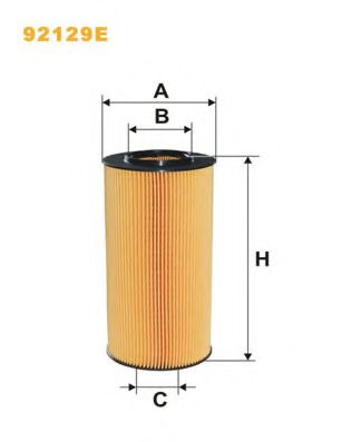 Масляный фильтр WIX FILTERS 92129E