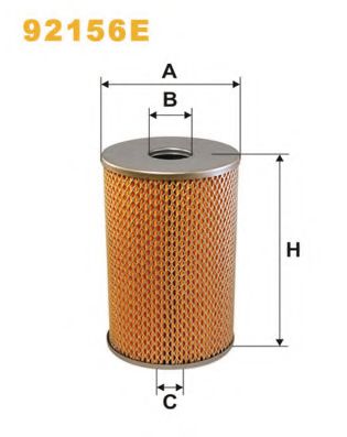 Фильтр системы привода рабочего оборудования WIX FILTERS 92156E