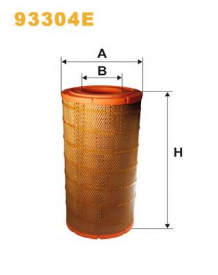 Воздушный фильтр WIX FILTERS 93304E
