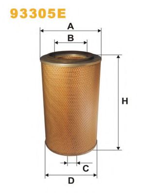 Воздушный фильтр WIX FILTERS 93305E