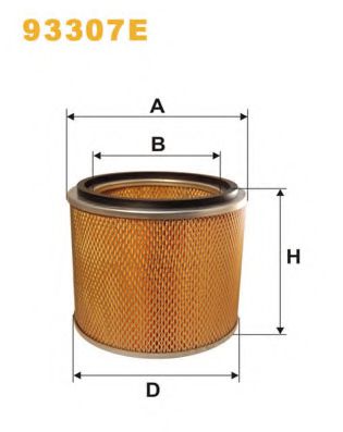 Воздушный фильтр WIX FILTERS 93307E