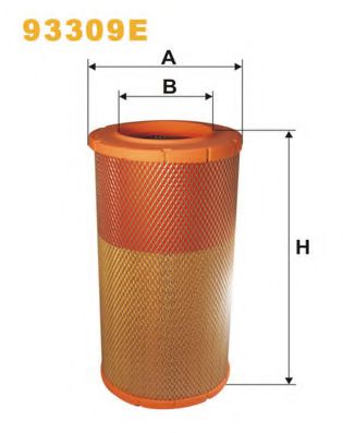 Воздушный фильтр WIX FILTERS 93309E