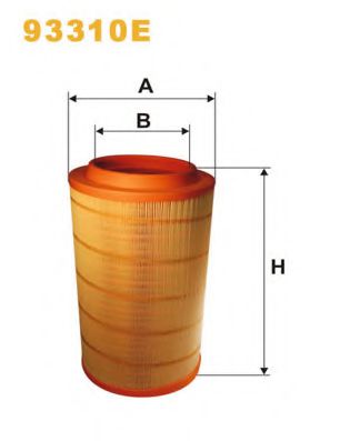 Воздушный фильтр WIX FILTERS 93310E