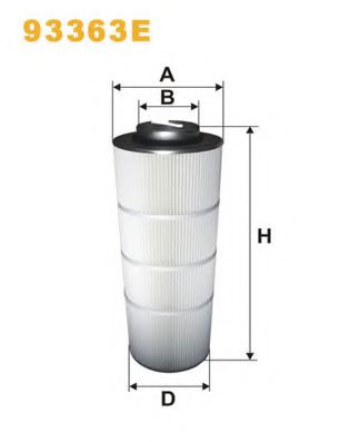 Воздушный фильтр WIX FILTERS 93363E
