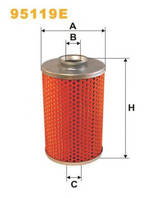 Топливный фильтр WIX FILTERS 95119E