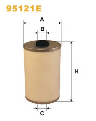 Топливный фильтр WIX FILTERS 95121E